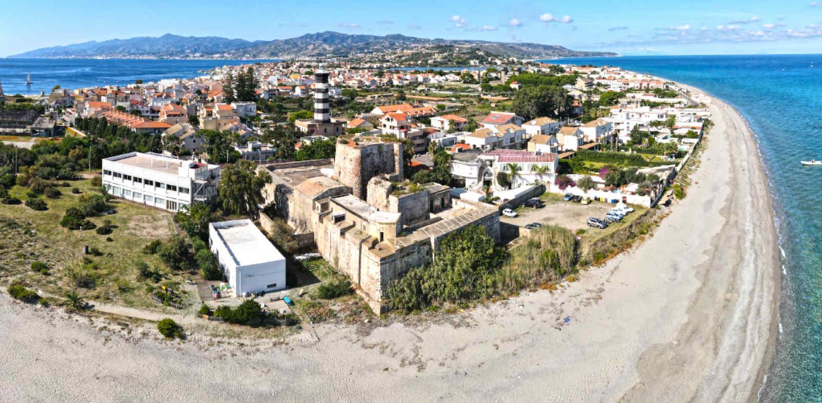 Veduta aerea  della torre degli inglesi