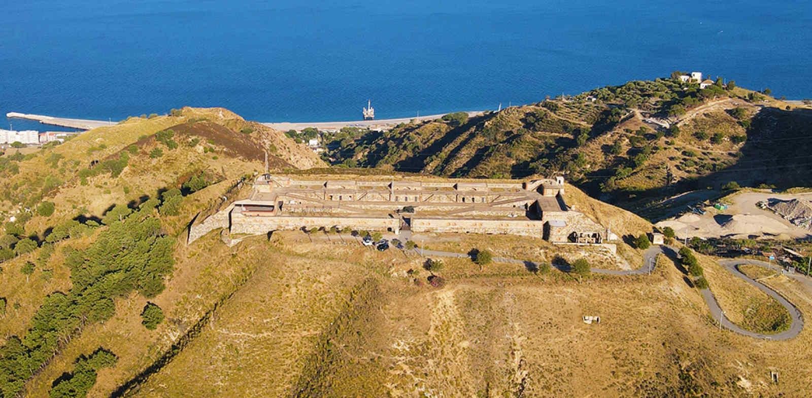 Veduta aerea del Forte Cavalli