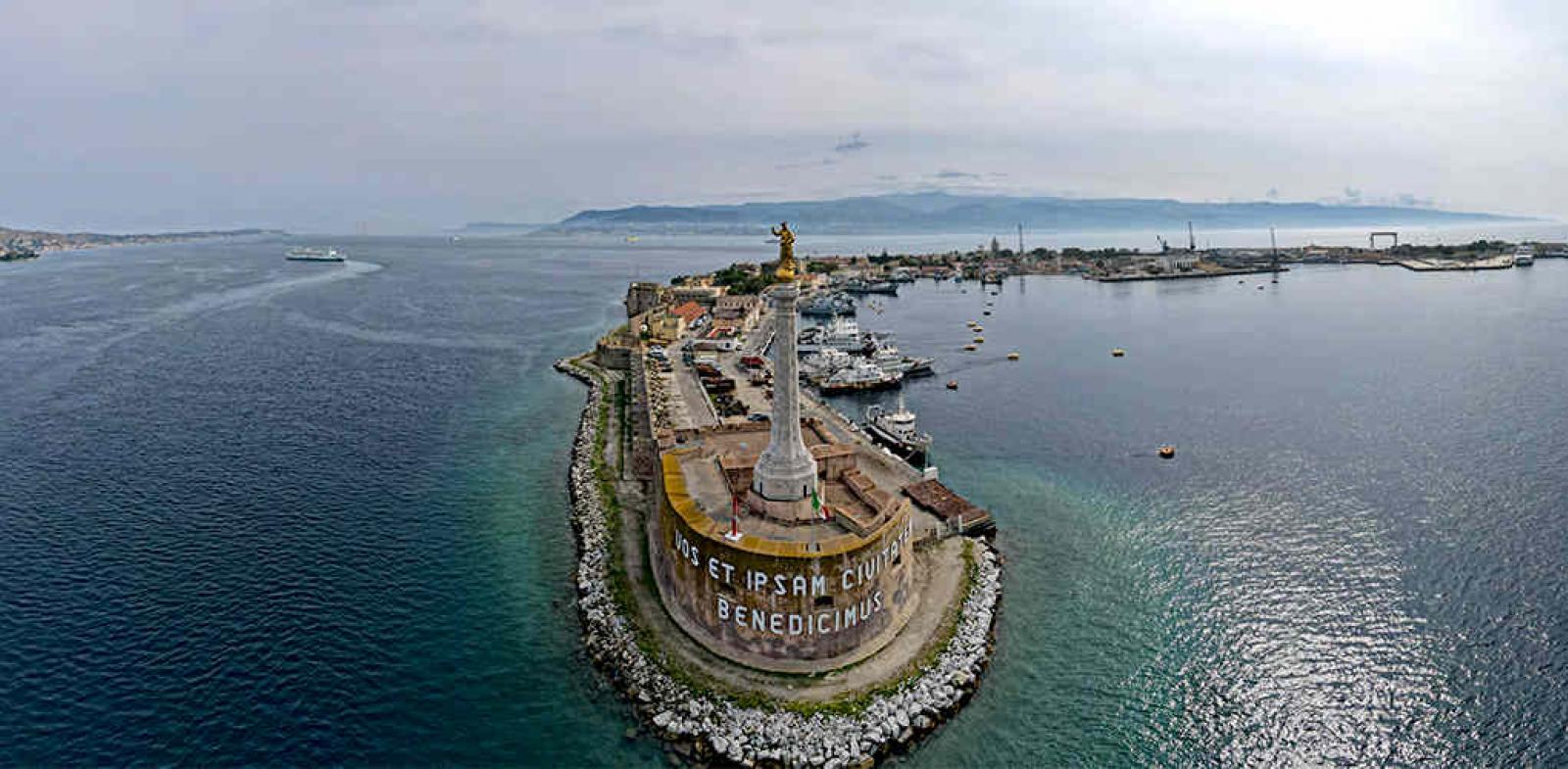 Veduta aerea del Forte del Santissimo Salvatore