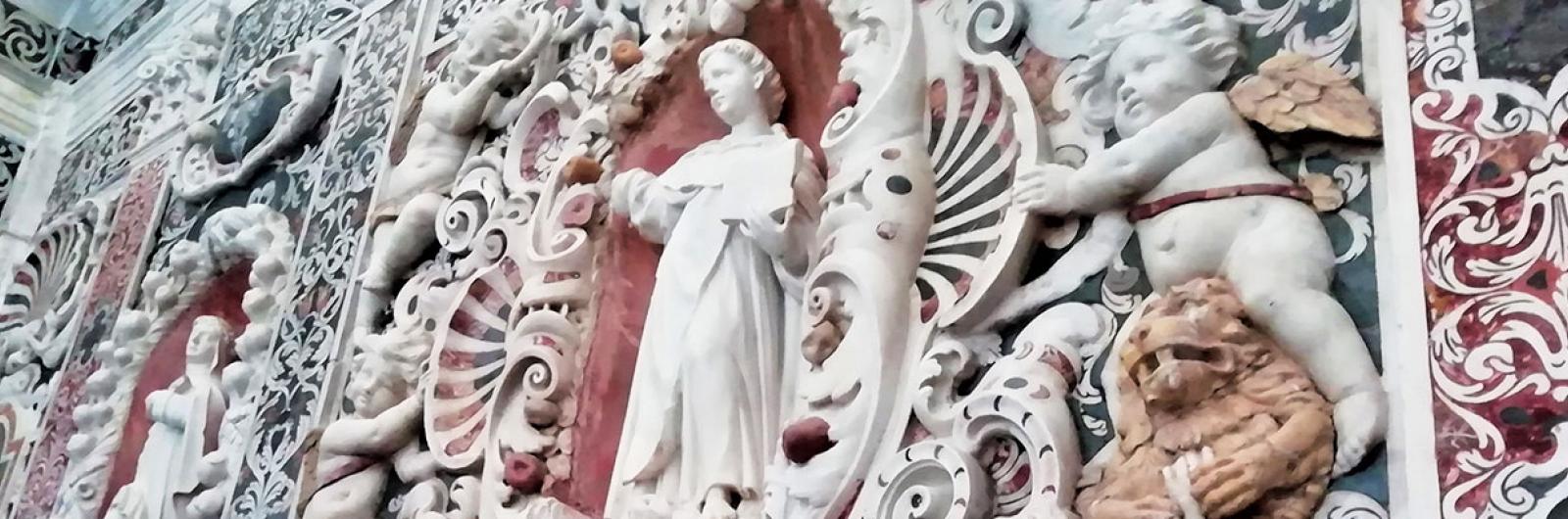 Chiesa Madre Cappella del SS. Rosario, particolare