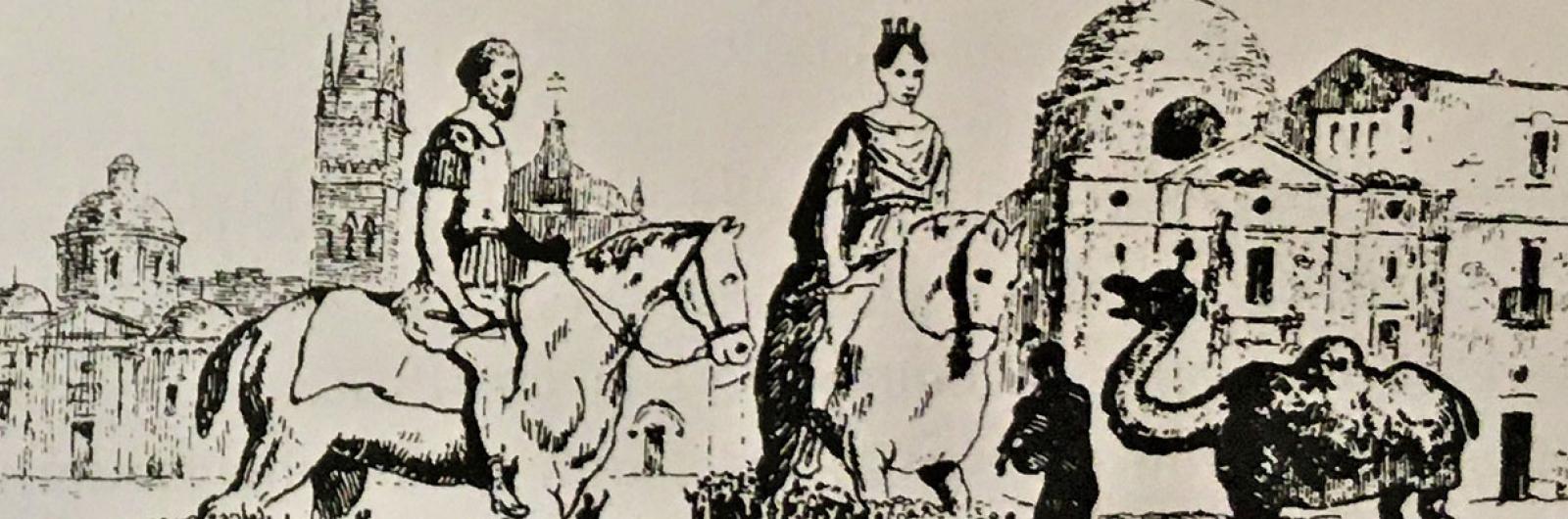 La Passeggiata dei Giganti a Messina  