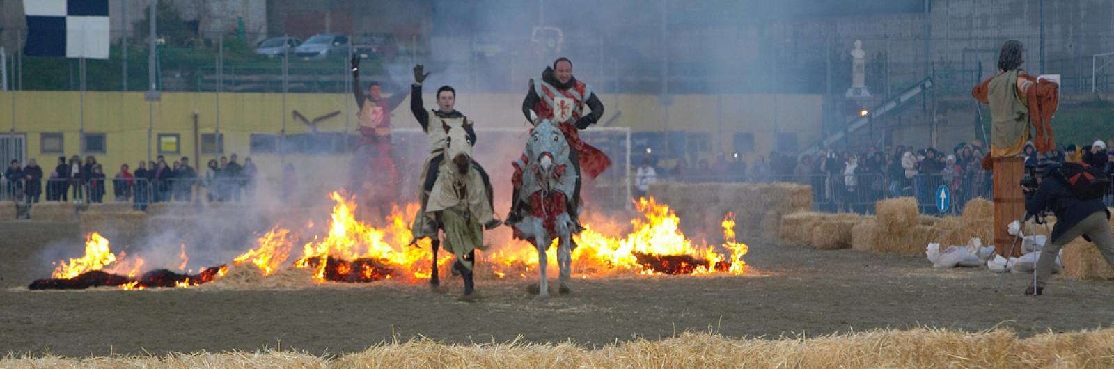 Feste Medievali a Monforte San Giorgio, la Katabba