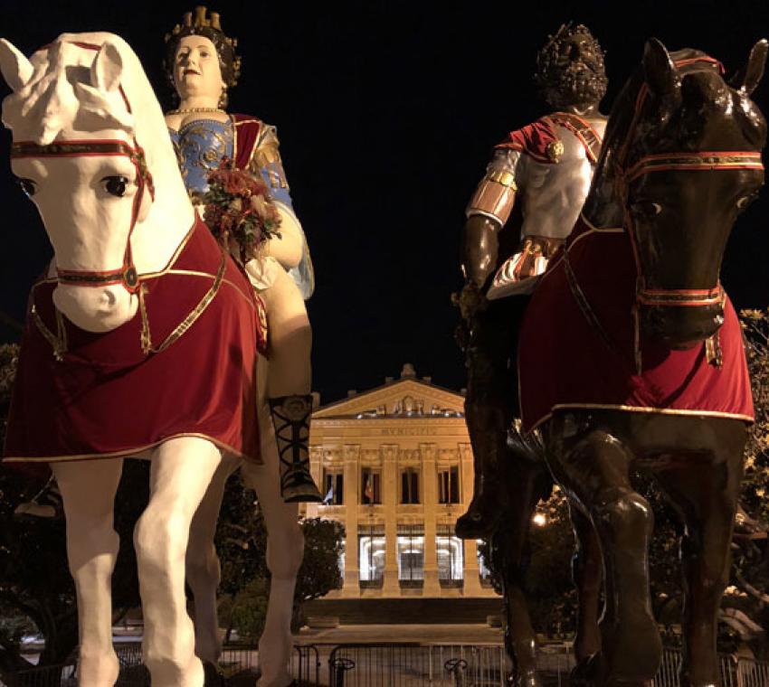 La Passeggiata dei Giganti a Messina  