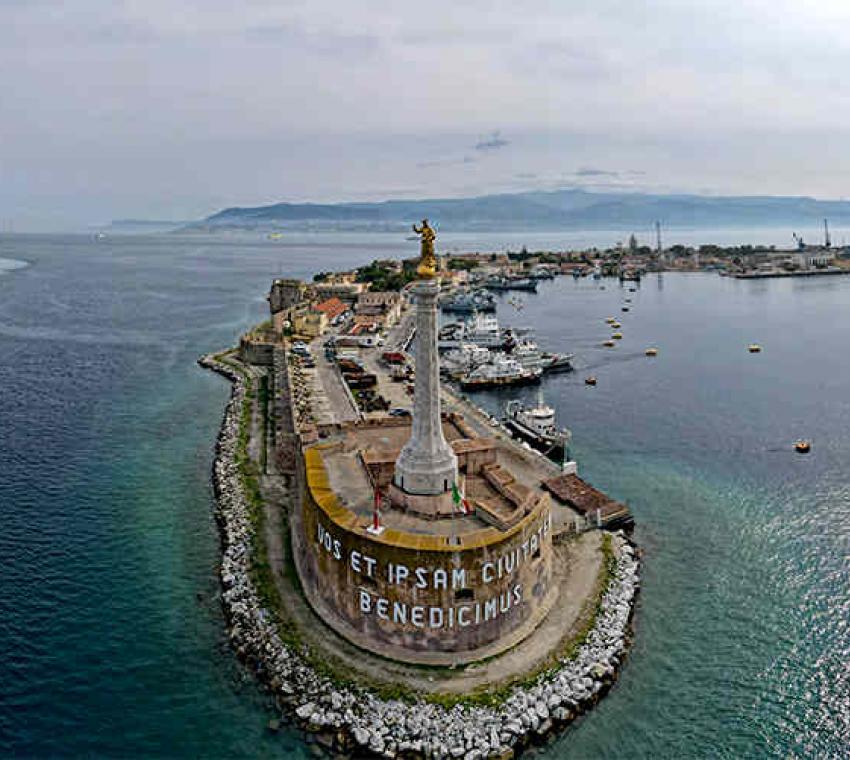 Veduta aerea del Forte del Santissimo Salvatore