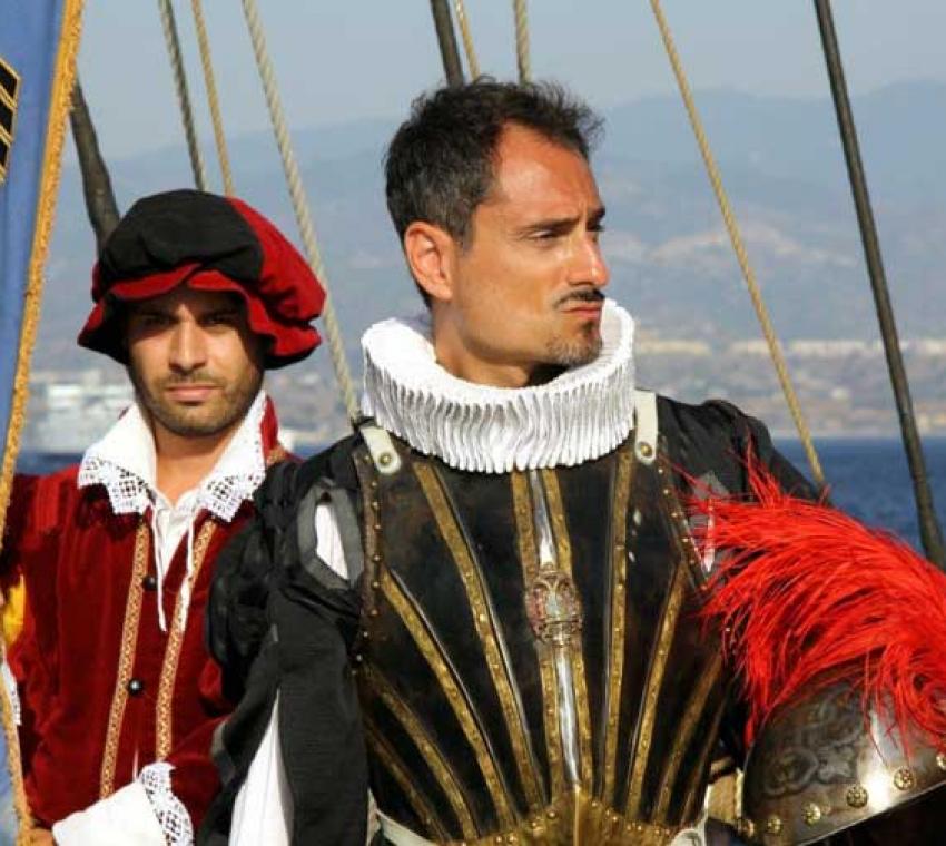 Sbarco di Don Giovanni d’Austria a Messina per la Battaglia di Lepanto 