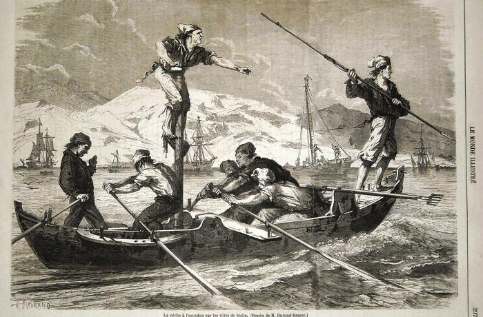 La caccia al pesce spada nello Stretto di Messina