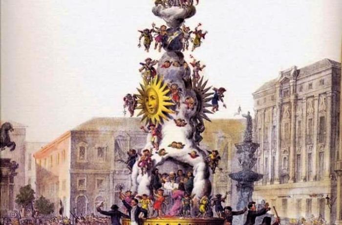 La processione della Vara a Messina