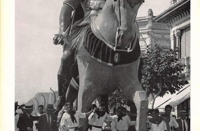 La Passeggiata dei Giganti a Messina  