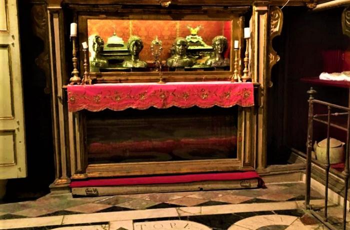 Il Tesoro della “Cappella Palatina” a San Giovanni di Malta