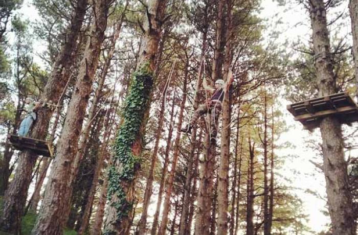 Colli Sarrizzo, Parco Avventura dei Peloritani, Area attrezzata Ziriò