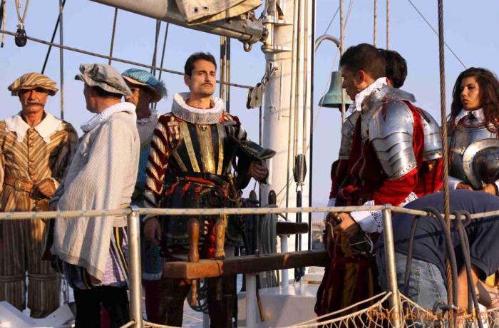 Sbarco di Don Giovanni d’Austria a Messina per la Battaglia di Lepanto 