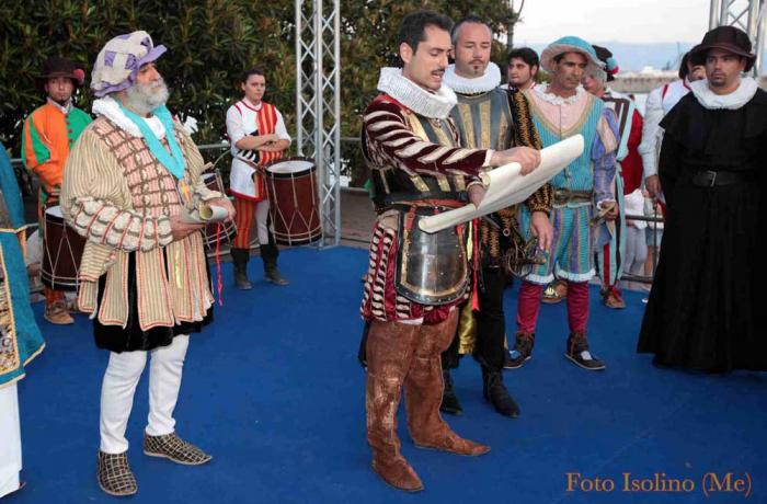 Sbarco di Don Giovanni d’Austria a Messina per la Battaglia di Lepanto 