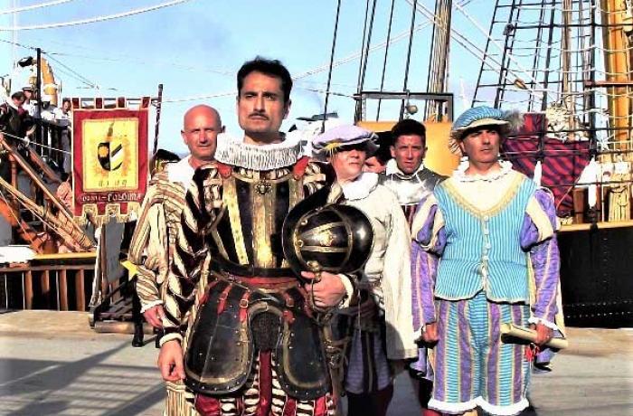 Sbarco di Don Giovanni d’Austria a Messina per la Battaglia di Lepanto 