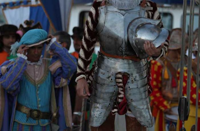 Sbarco di Don Giovanni d’Austria a Messina per la Battaglia di Lepanto 