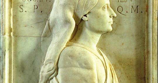 Ignoto, presunto ritratto di  Elpide, Messina, Museo Regionale