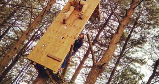 Colli Sarrizzo, Parco Avventura dei Peloritani, Area attrezzata Ziriò